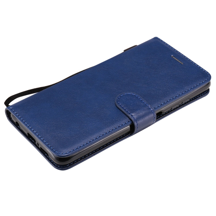 For Xiaomi Poco X3 NFC Solid Color Horizontal Flip Protective Leather Case with Holder & Card Slots & Wallet & Photo Frame & Lanyard