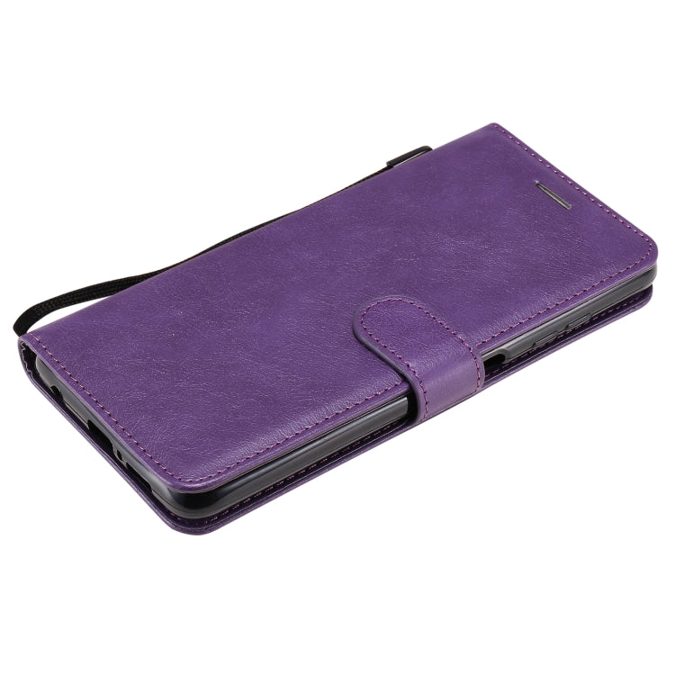 For Xiaomi Poco X3 NFC Solid Color Horizontal Flip Protective Leather Case with Holder & Card Slots & Wallet & Photo Frame & Lanyard