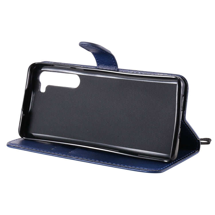 For Motorola Moto Edge Solid Color Horizontal Flip Protective Leather Case with Holder & Card Slots & Wallet & Photo Frame & Lanyard