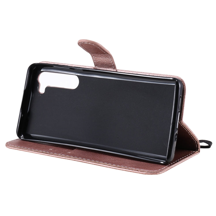 For Motorola Moto Edge Solid Color Horizontal Flip Protective Leather Case with Holder & Card Slots & Wallet & Photo Frame & Lanyard