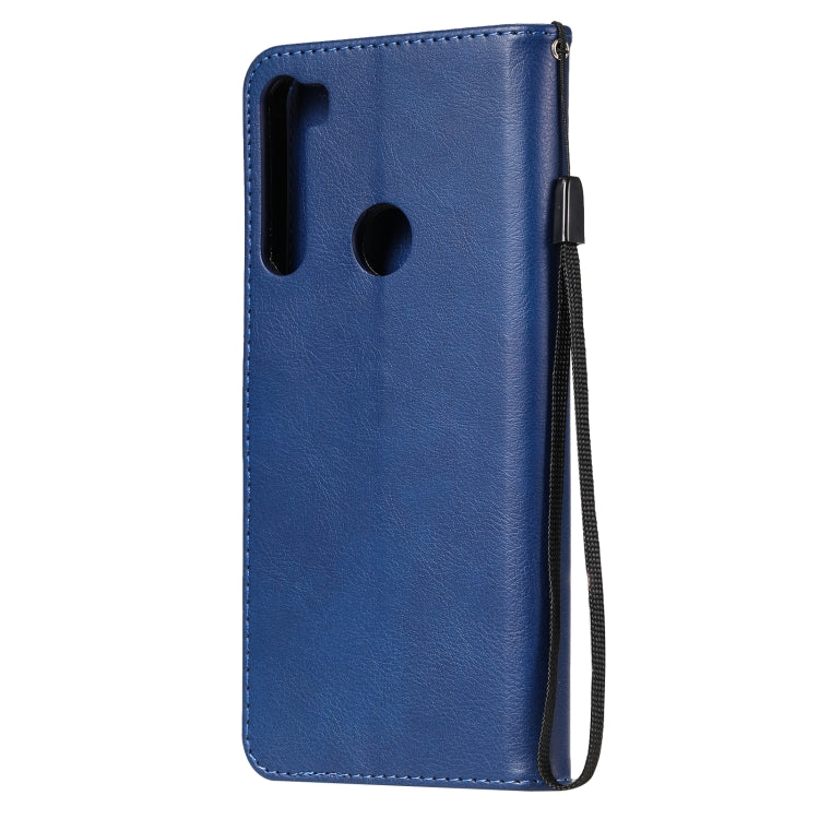 For Motorola Moto One Fuson Plus Solid Color Horizontal Flip Protective Leather Case with Holder & Card Slots & Wallet & Photo Frame & Lanyard