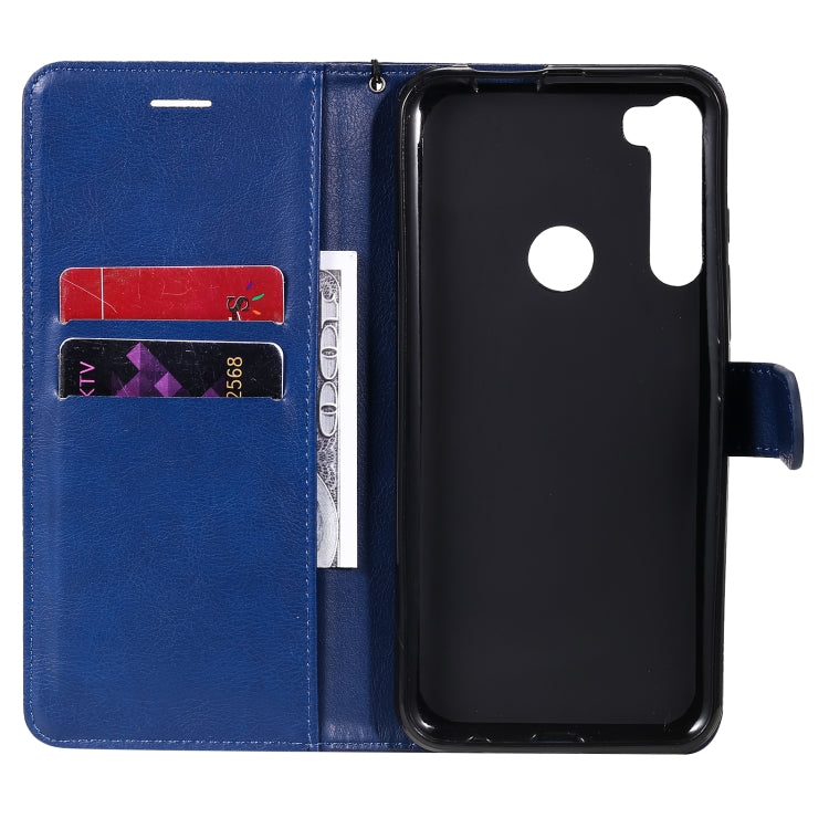 For Motorola Moto One Fuson Plus Solid Color Horizontal Flip Protective Leather Case with Holder & Card Slots & Wallet & Photo Frame & Lanyard