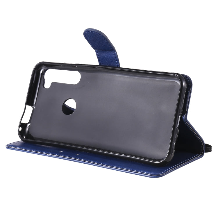 For Motorola Moto One Fuson Plus Solid Color Horizontal Flip Protective Leather Case with Holder & Card Slots & Wallet & Photo Frame & Lanyard