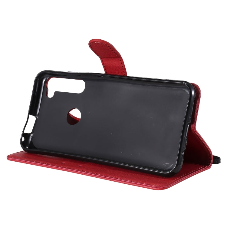 For Motorola Moto One Fuson Plus Solid Color Horizontal Flip Protective Leather Case with Holder & Card Slots & Wallet & Photo Frame & Lanyard