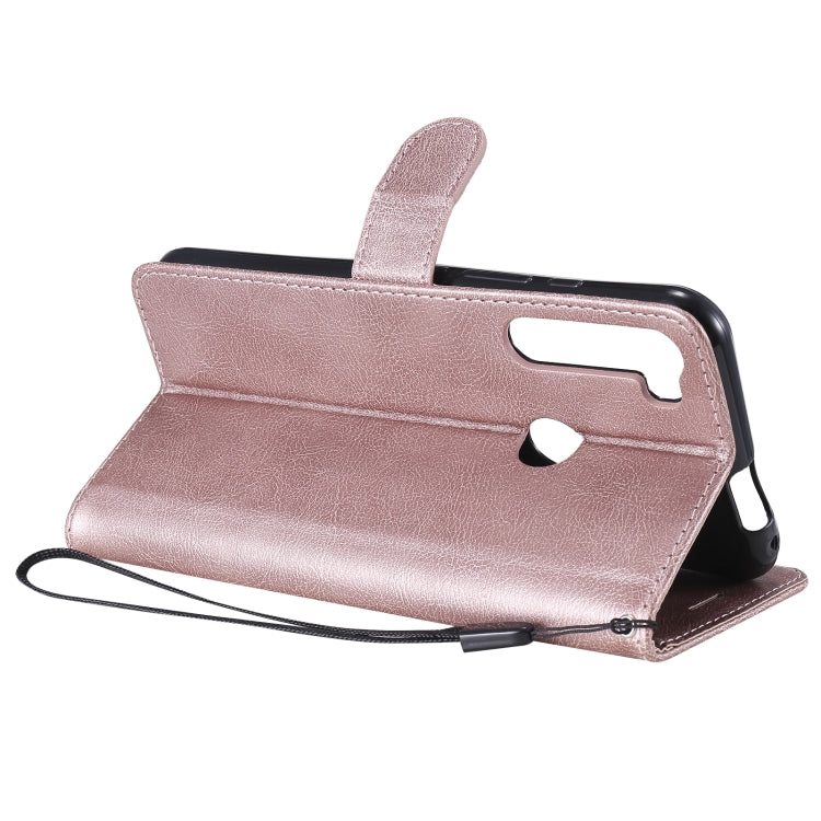For Motorola Moto One Fuson Plus Solid Color Horizontal Flip Protective Leather Case with Holder & Card Slots & Wallet & Photo Frame & Lanyard