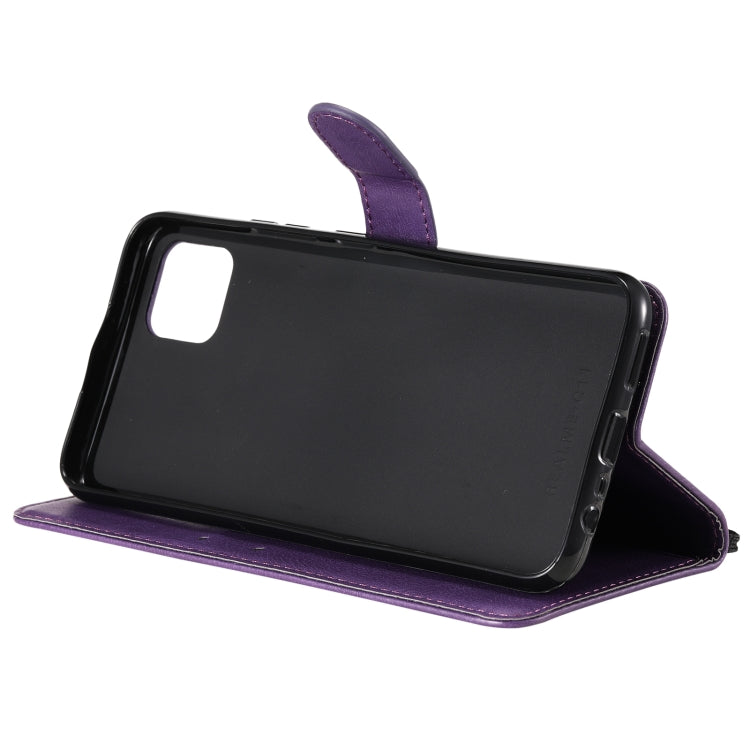 For OPPO Realme C11 Solid Color Horizontal Flip Protective Leather Case with Holder & Card Slots & Wallet & Photo Frame & Lanyard