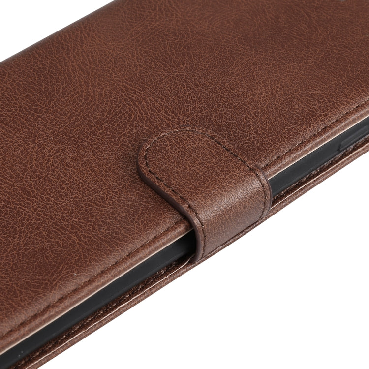 For OPPO Realme C11 Solid Color Horizontal Flip Protective Leather Case with Holder & Card Slots & Wallet & Photo Frame & Lanyard