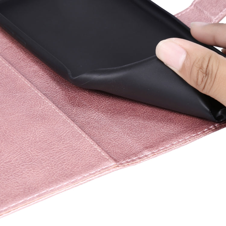 For OPPO Realme C11 Solid Color Horizontal Flip Protective Leather Case with Holder & Card Slots & Wallet & Photo Frame & Lanyard