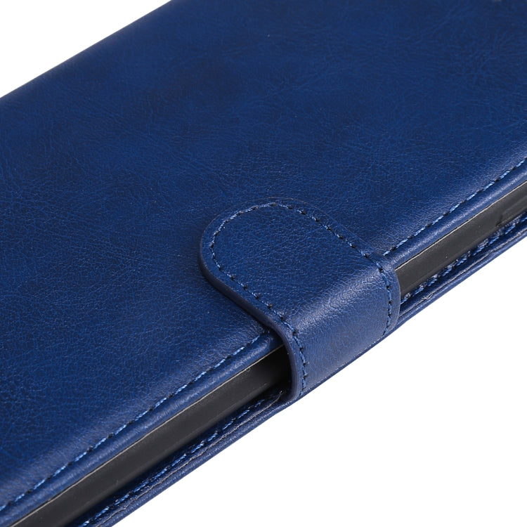 For Google Pixel 5 XL Solid Color Horizontal Flip Protective Leather Case with Holder & Card Slots & Wallet & Photo Frame & Lanyard