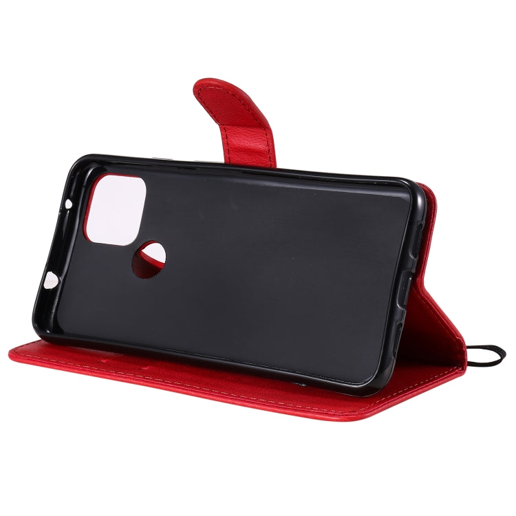 For Google Pixel 5 XL Solid Color Horizontal Flip Protective Leather Case with Holder & Card Slots & Wallet & Photo Frame & Lanyard