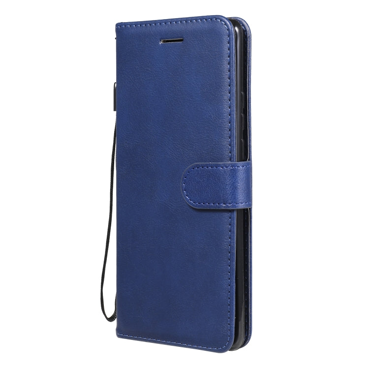 For Huawei Mate 40 Pro Solid Color Horizontal Flip Protective Leather Case with Holder & Card Slots & Wallet & Photo Frame & Lanyard