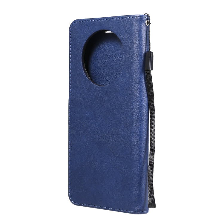 For Huawei Mate 40 Pro Solid Color Horizontal Flip Protective Leather Case with Holder & Card Slots & Wallet & Photo Frame & Lanyard