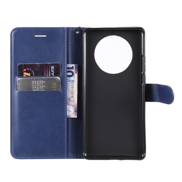 For Huawei Mate 40 Pro Solid Color Horizontal Flip Protective Leather Case with Holder & Card Slots & Wallet & Photo Frame & Lanyard
