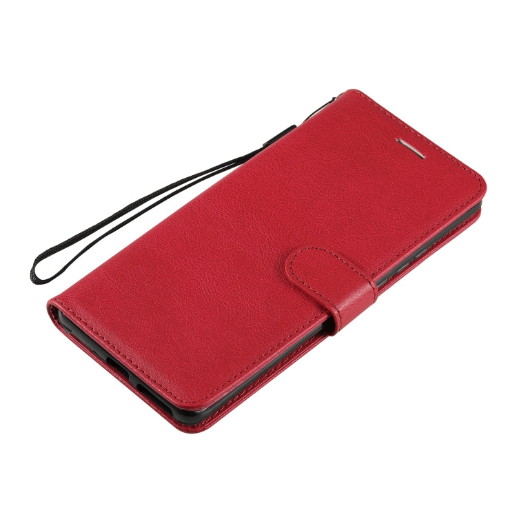 For Huawei Mate 40 Pro Solid Color Horizontal Flip Protective Leather Case with Holder & Card Slots & Wallet & Photo Frame & Lanyard