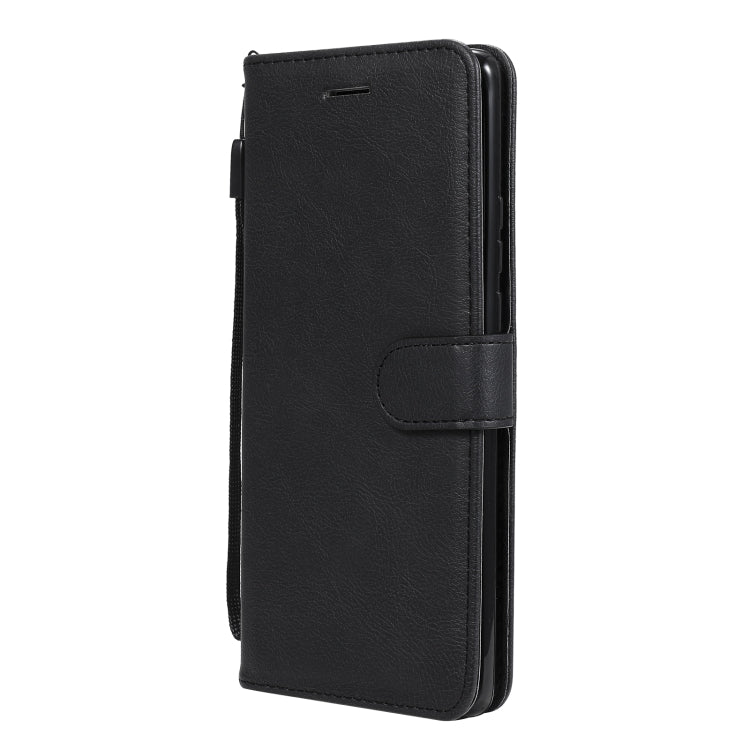 For Huawei Mate 40 Pro Solid Color Horizontal Flip Protective Leather Case with Holder & Card Slots & Wallet & Photo Frame & Lanyard