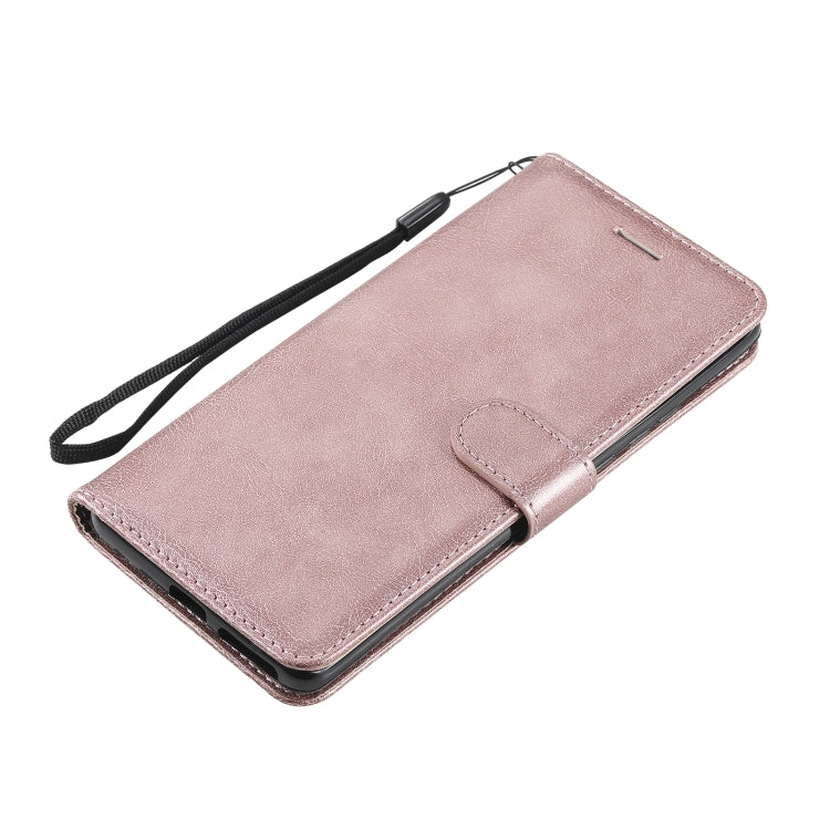 For Huawei Mate 40 Pro Solid Color Horizontal Flip Protective Leather Case with Holder & Card Slots & Wallet & Photo Frame & Lanyard