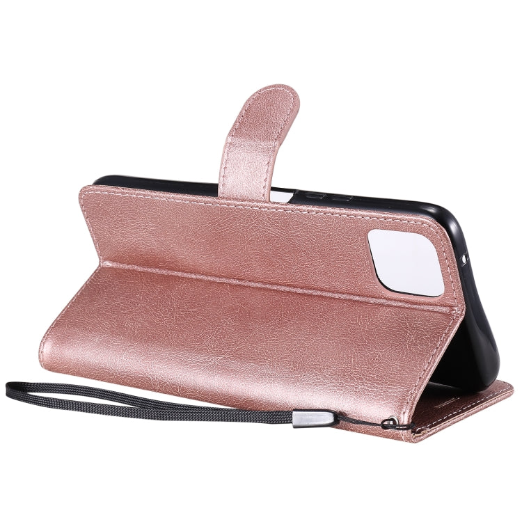 For Huawei Enjoy 20 5G Solid Color Horizontal Flip Protective Leather Case with Holder & Card Slots & Wallet & Photo Frame & Lanyard