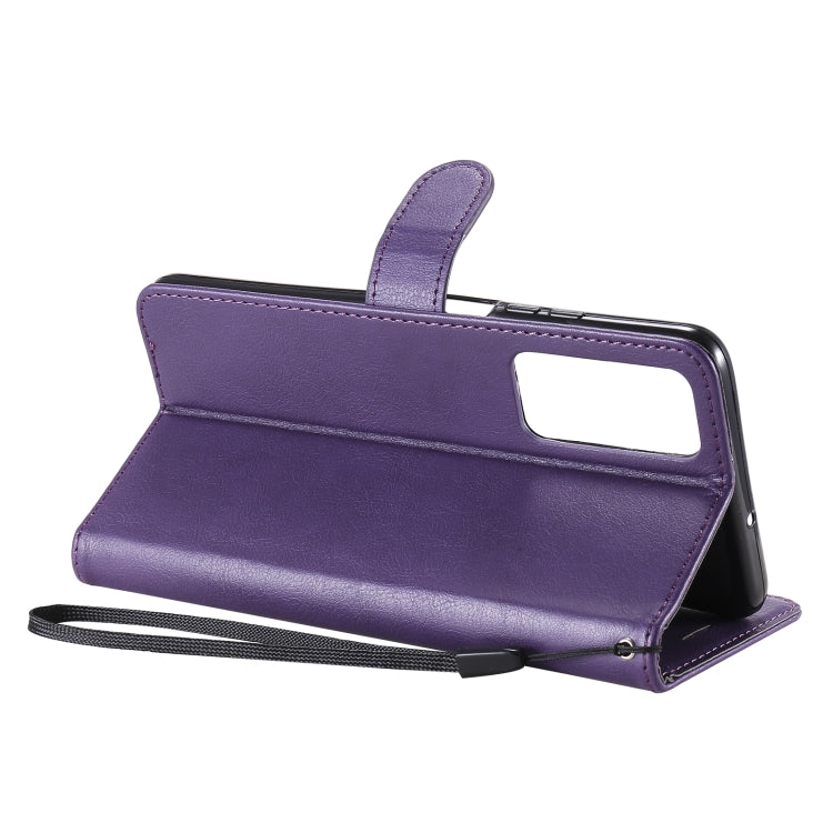 For Huawei Honor Play4 Solid Color Horizontal Flip Protective Leather Case with Holder & Card Slots & Wallet & Photo Frame & Lanyard