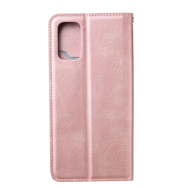 For OnePlus 8T Magnetic Horizontal Flip Leather Case with Holder & Card Slots & Wallet