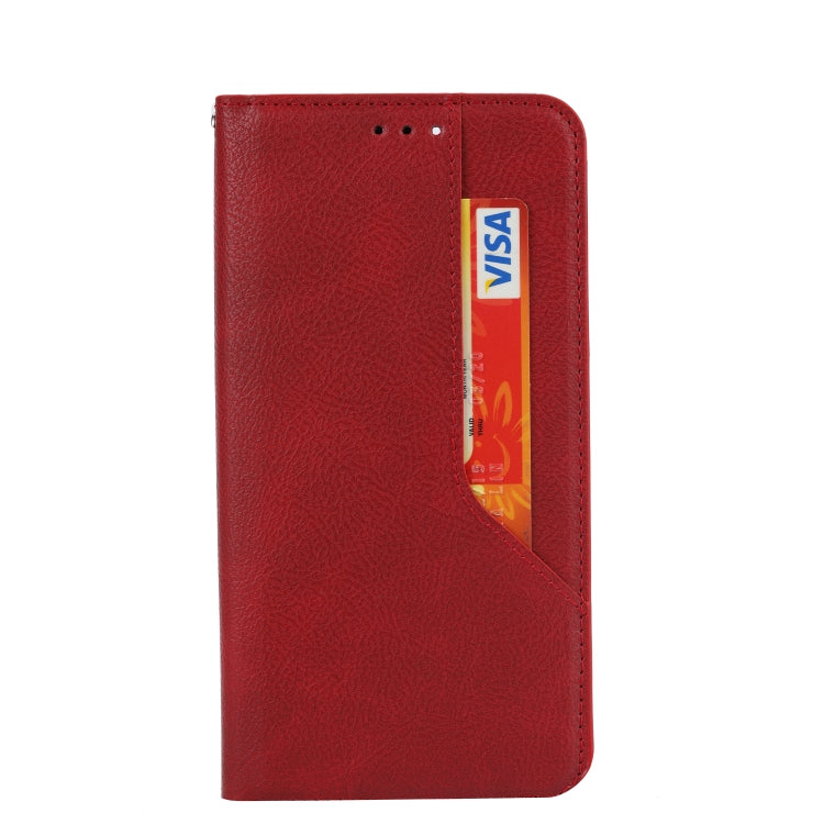 For OnePlus 8T Magnetic Horizontal Flip Leather Case with Holder & Card Slots & Wallet