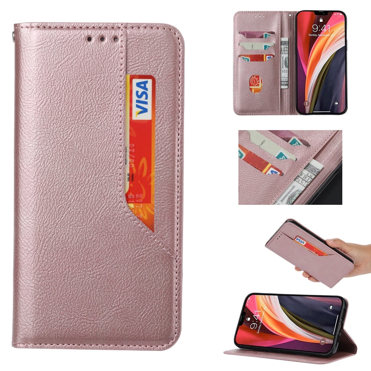 For Xiaomi Poco X3 NFC Magnetic Horizontal Flip Leather Case with Holder & Card Slots & Wallet