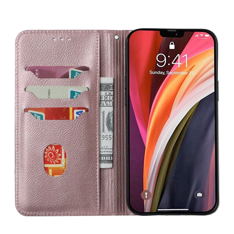 For Xiaomi Poco X3 NFC Magnetic Horizontal Flip Leather Case with Holder & Card Slots & Wallet