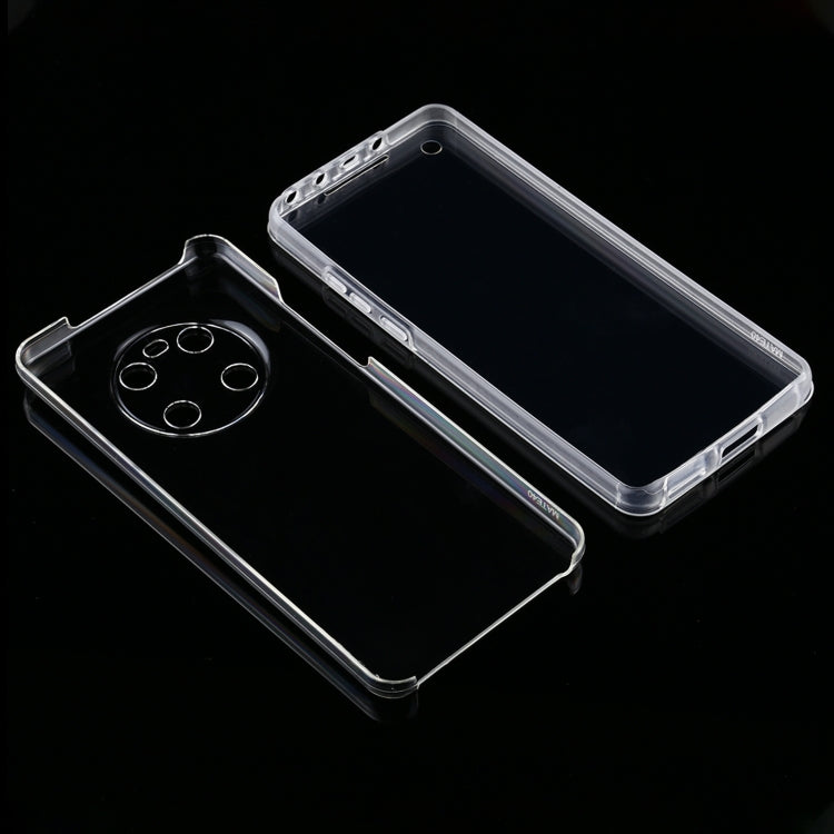 For Huawei Mate 40 PC+TPU Ultra-Thin Double-Sided All-Inclusive Transparent Case