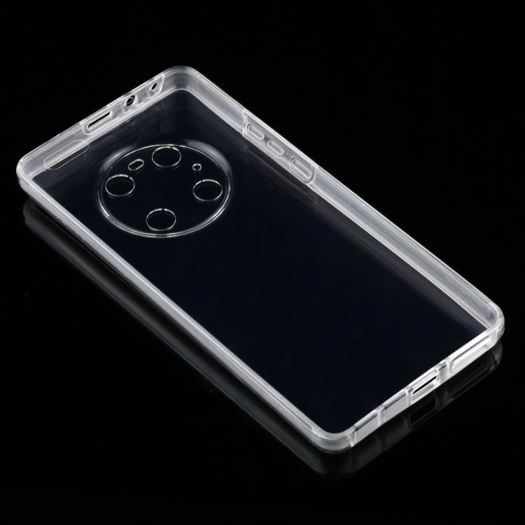 For Huawei Mate 40 Pro PC+TPU Ultra-Thin Double-Sided All-Inclusive Transparent Case