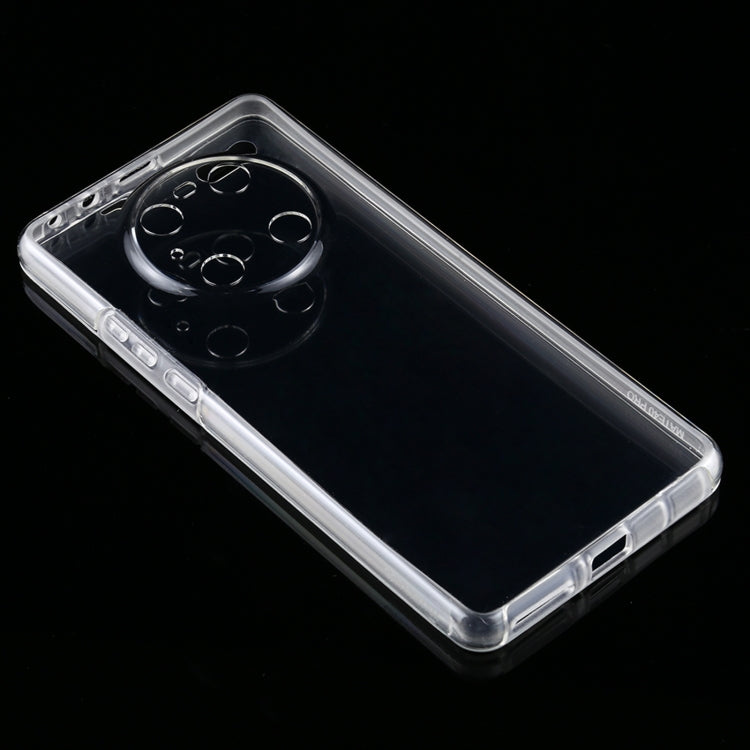 For Huawei Mate 40 Pro PC+TPU Ultra-Thin Double-Sided All-Inclusive Transparent Case