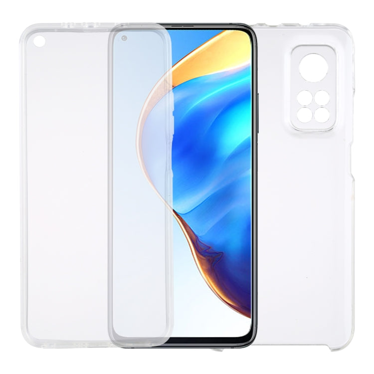 For Xiaomi Mi 10T Pro 5G PC+TPU Ultra-Thin Double-Sided All-Inclusive Transparent Case