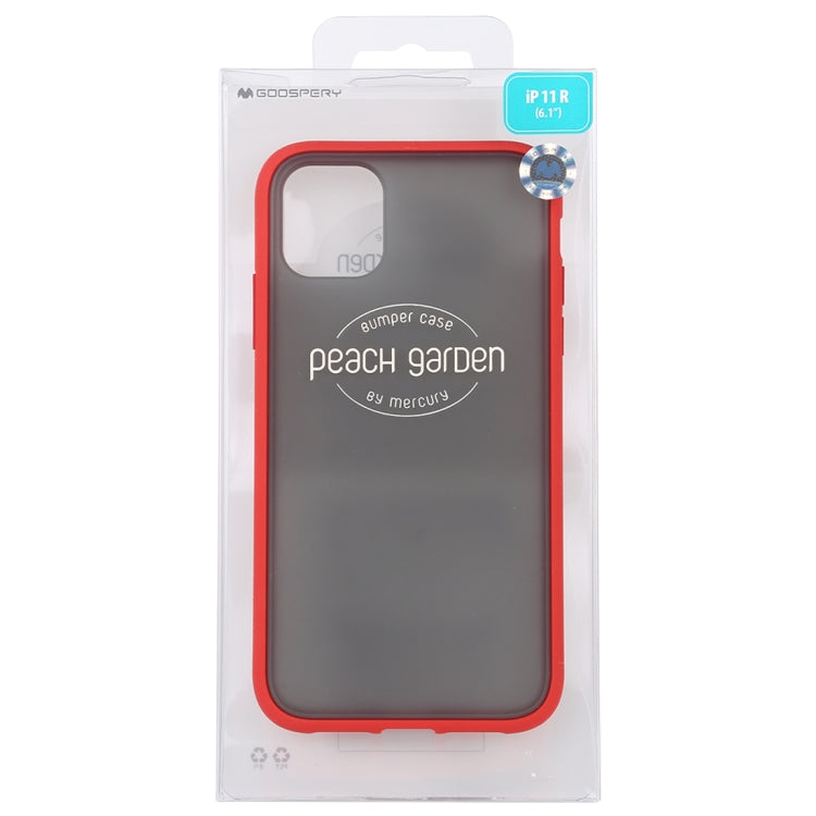 For iPhone 11 MERCURY GOOSPERY PEACH GARDEN Mobile Phone Protection Cover