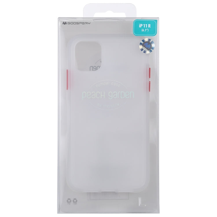 For iPhone 11 MERCURY GOOSPERY PEACH GARDEN Mobile Phone Protection Cover