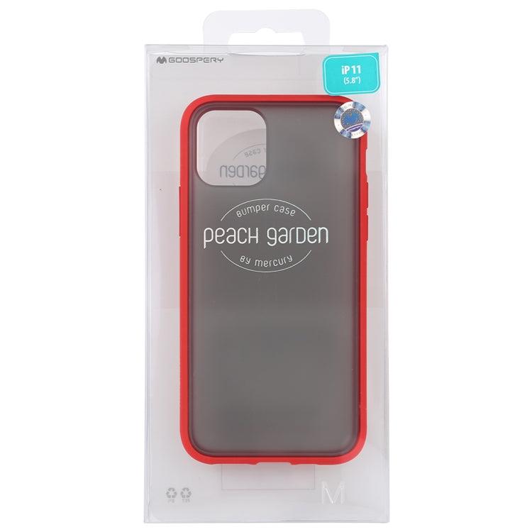For iPhone 11 Pro MERCURY GOOSPERY PEACH GARDEN Mobile Phone Protection Cover