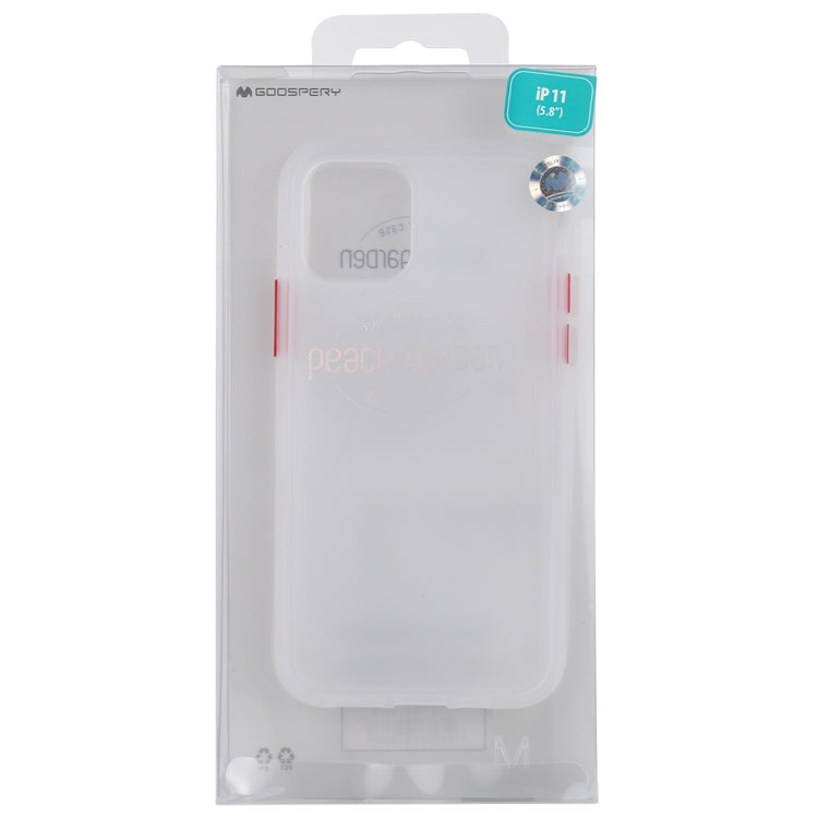 For iPhone 11 Pro MERCURY GOOSPERY PEACH GARDEN Mobile Phone Protection Cover