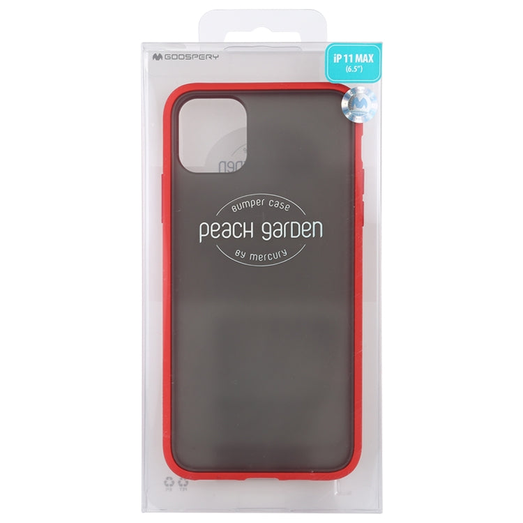 For iPhone 11 Pro Max MERCURY GOOSPERY PEACH GARDEN Mobile Phone Protection Cover