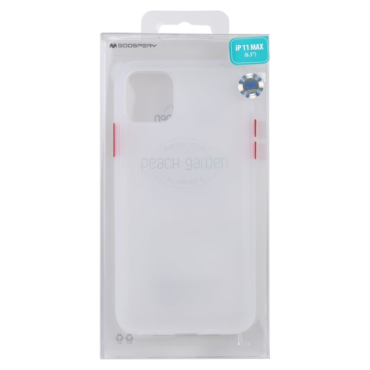 For iPhone 11 Pro Max MERCURY GOOSPERY PEACH GARDEN Mobile Phone Protection Cover
