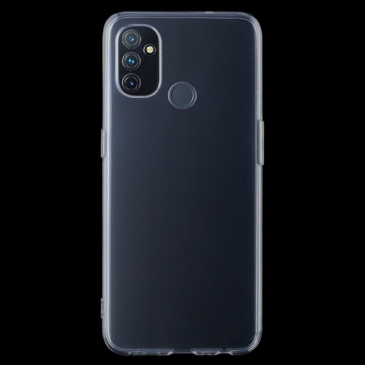For Oneplus Nord 100 0.75mm Ultra-thin Transparent TPU Soft Protective Case