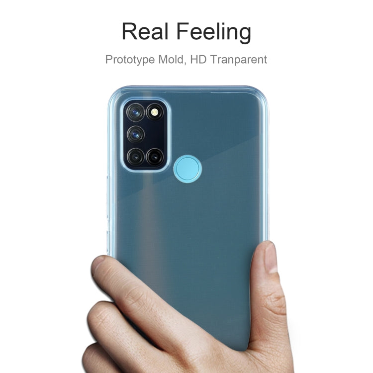 For OPPO Realme 7i 0.75mm Ultra-thin Transparent TPU Soft Protective Case