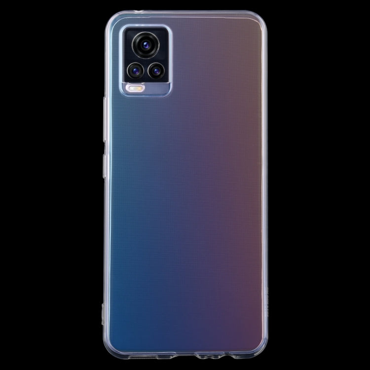For vivo V20 0.75mm Ultra-thin Transparent TPU Soft Protective Case