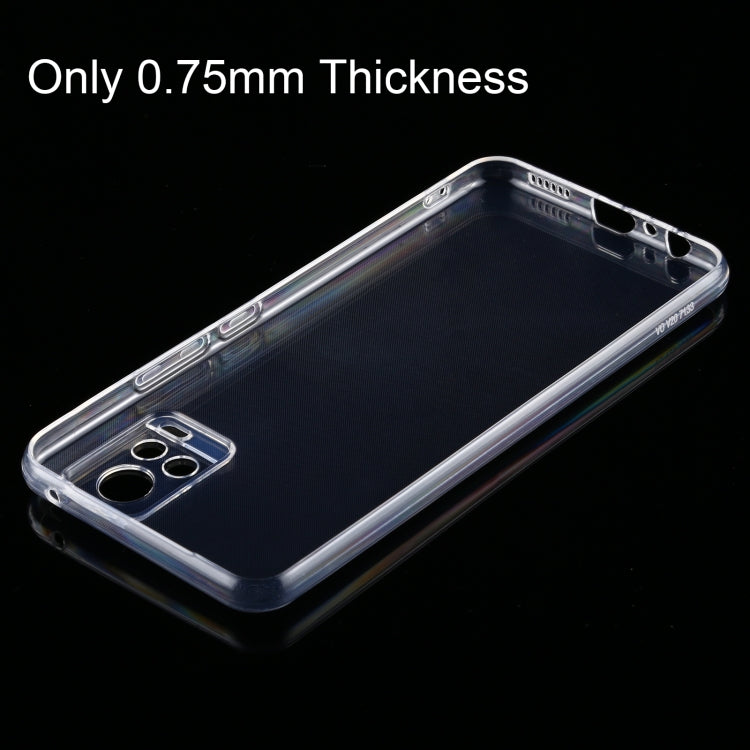 For vivo V20 0.75mm Ultra-thin Transparent TPU Soft Protective Case