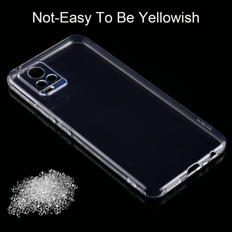 For vivo V20 0.75mm Ultra-thin Transparent TPU Soft Protective Case