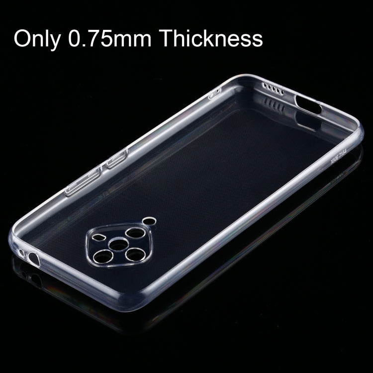 For vivo X50e 5G 0.75mm Ultra-thin Transparent TPU Soft Protective Case
