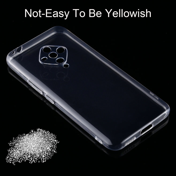 For vivo X50e 5G 0.75mm Ultra-thin Transparent TPU Soft Protective Case