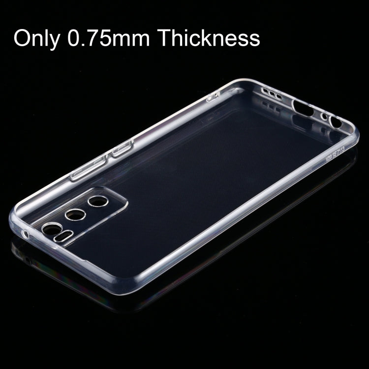 For vivo Y70 0.75mm Ultra-thin Transparent TPU Soft Protective Case