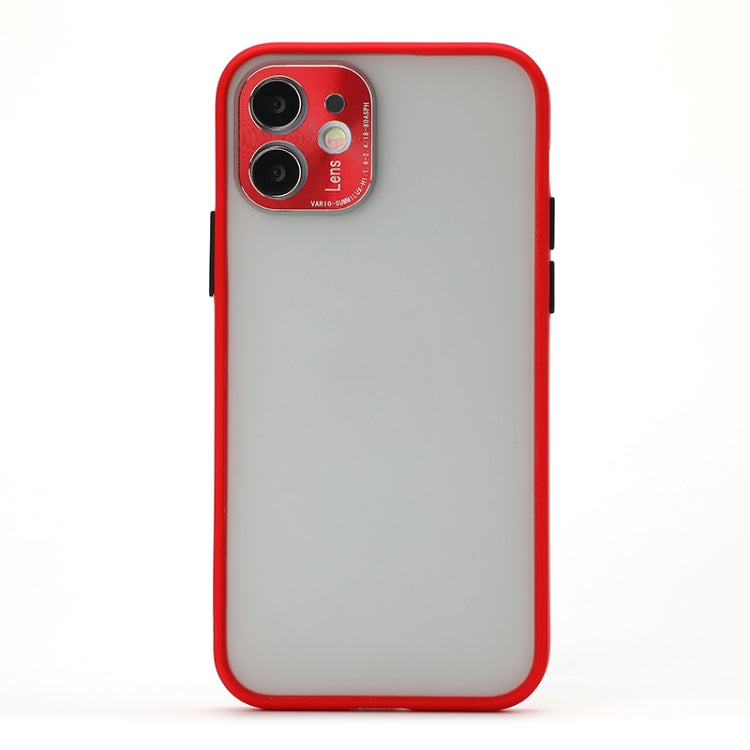 For iPhone 12 mini Full Coverage TPU + PC Protective Case with Metal Lens Cover