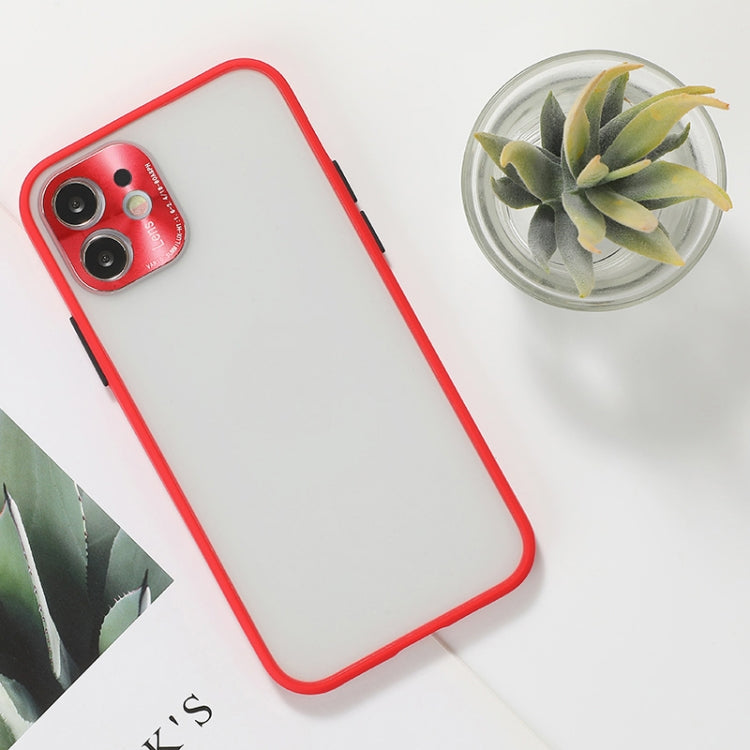 For iPhone 12 mini Full Coverage TPU + PC Protective Case with Metal Lens Cover