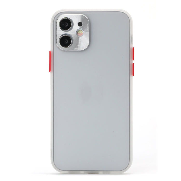 For iPhone 12 Pro Full Coverage TPU + PC Protective Case with Metal Lens Cover
