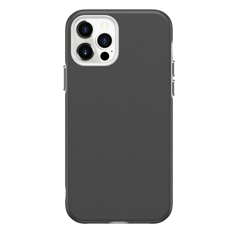 For iPhone 12 mini Business Style PU + PC Protective Case