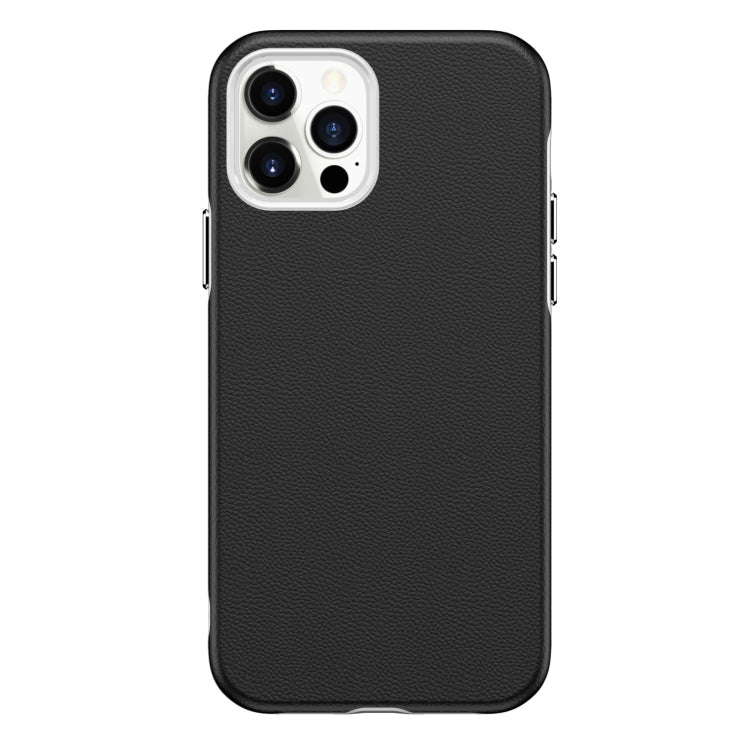 For iPhone 12 / 12 Pro Business Style PU + PC Protective Case
