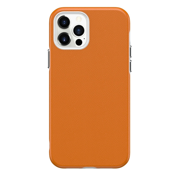 For iPhone 12 / 12 Pro Business Style PU + PC Protective Case